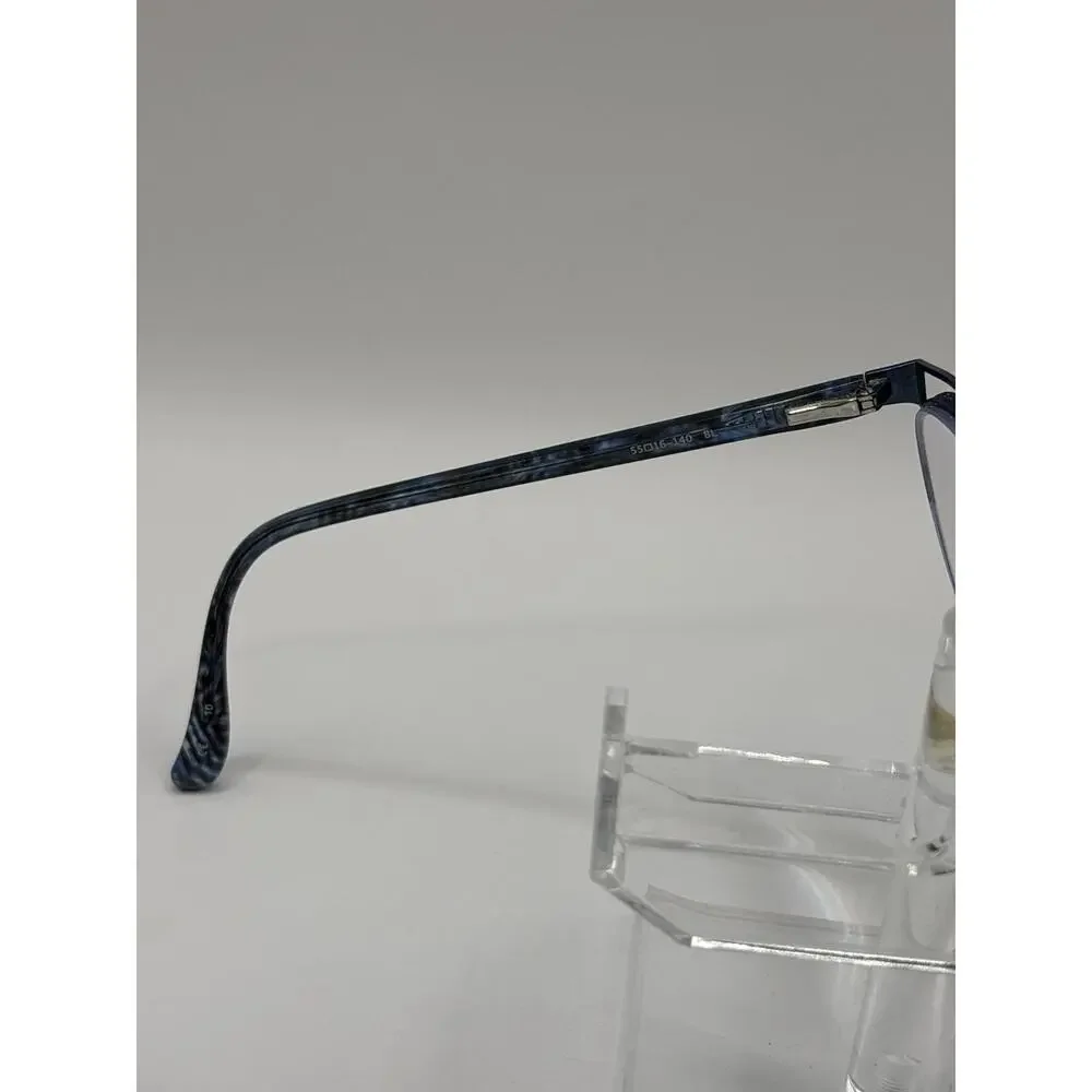 Kensie Highlighter Eyeglasses Blue Semi Rimless Frame 55-16-140 Women's